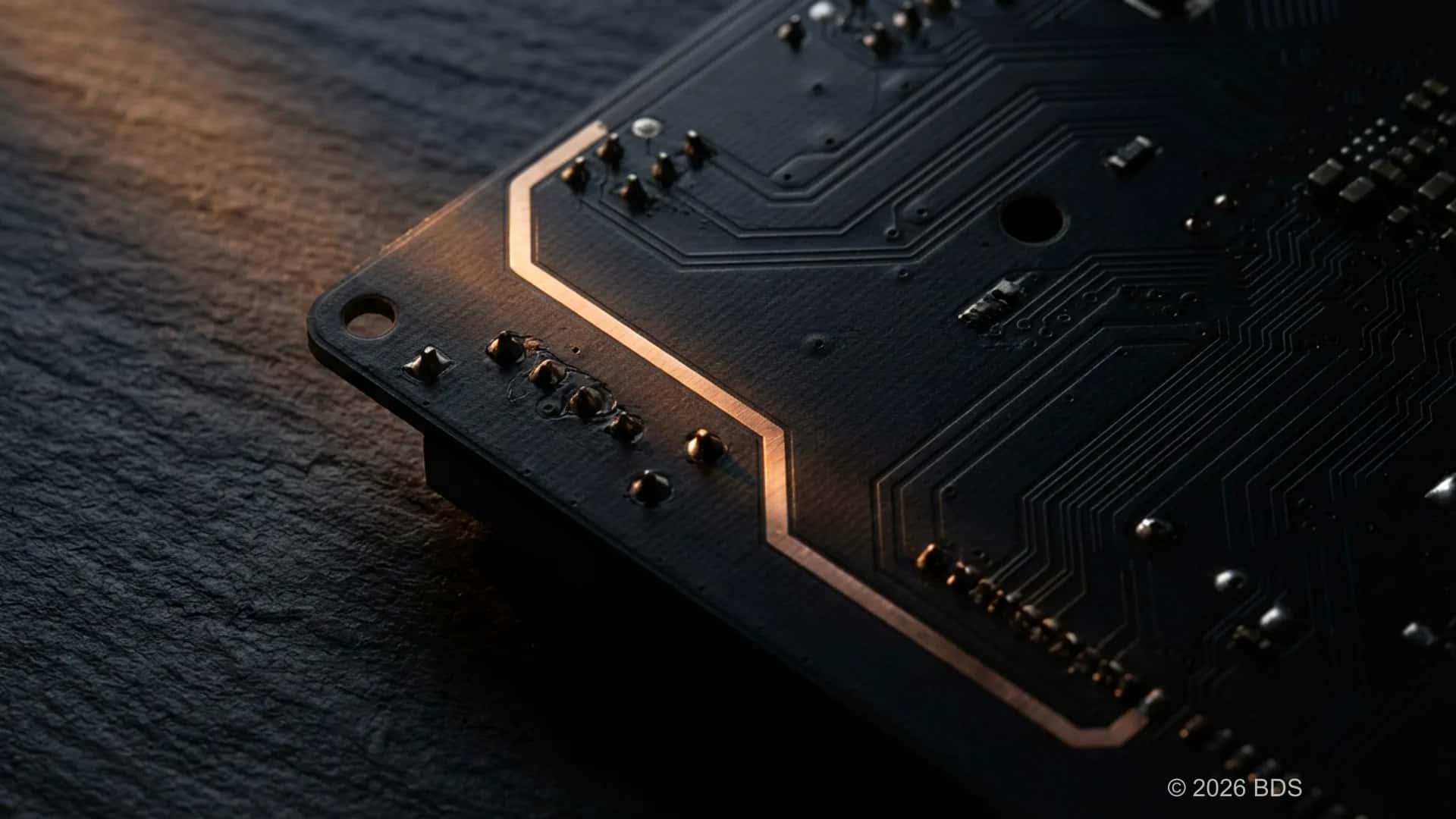 Futuristic digital network showing AI algorithms merging with blockchain architecture