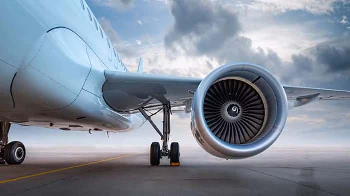 AI-powered aerospace component marketplace dashboard showing real-time inventory, pricing analytics, and blockchain transaction processing