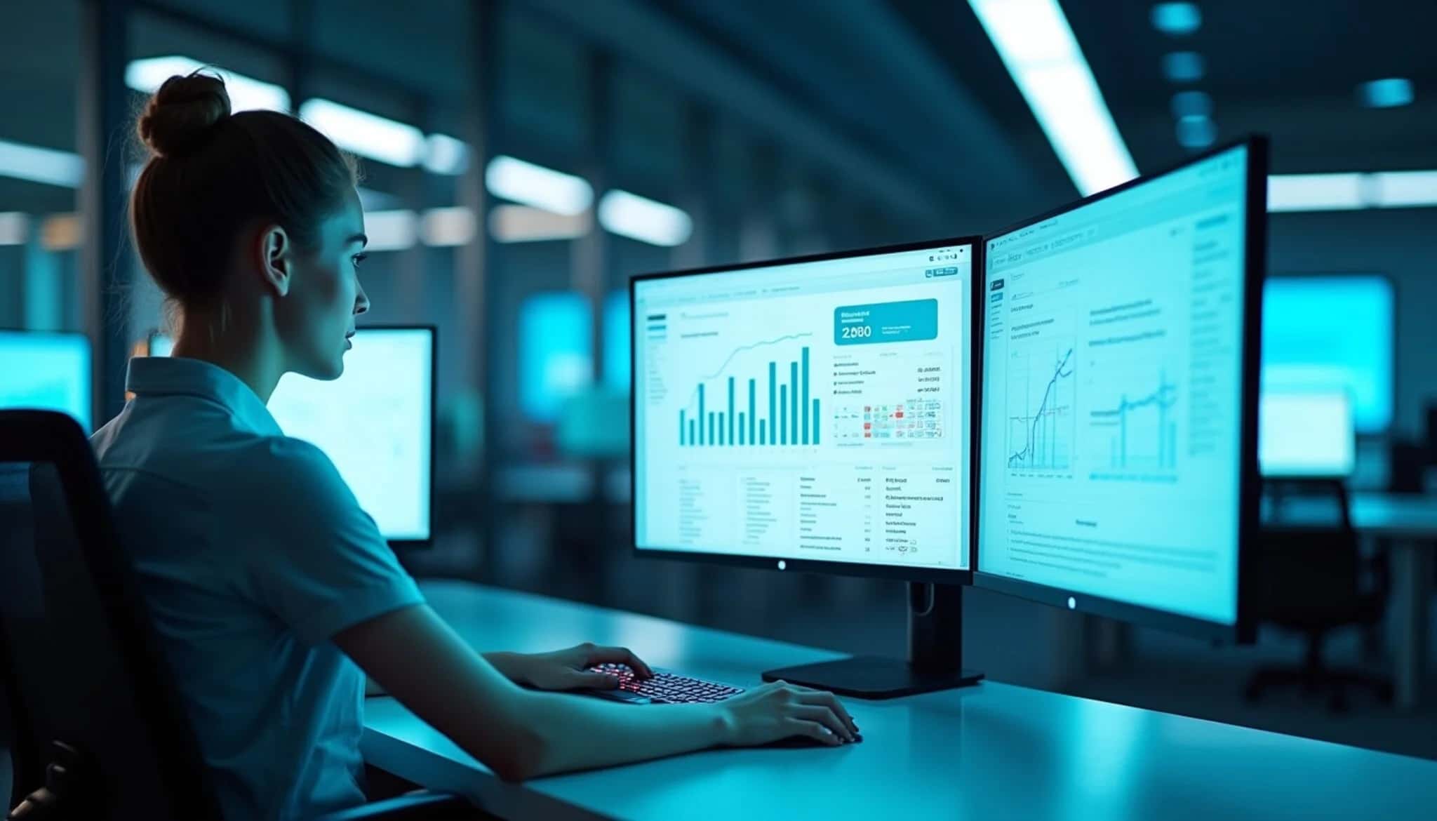 Modern debt collection automation dashboard showing payment analytics and customer communication workflows