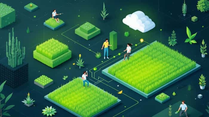 DeFi yield farming platform showing unified dashboard with automated optimization and multi-protocol integration
