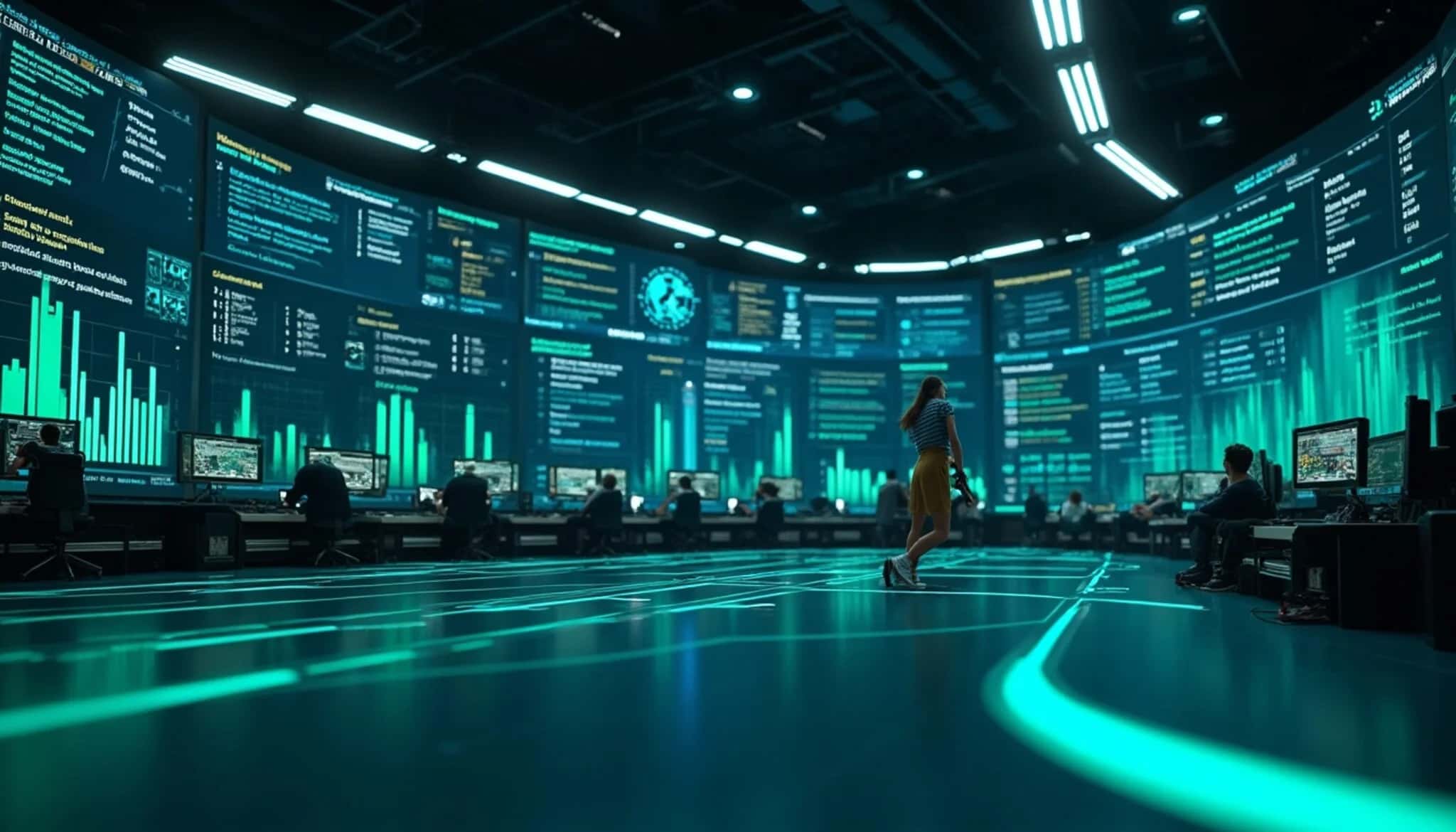Real-time sports analytics dashboard showing live predictions, data streams, and performance metrics
