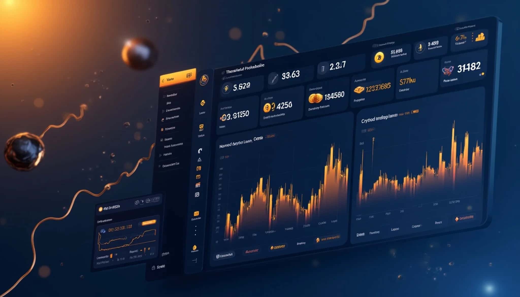 Unified financial platform architecture showing DeFi integration with traditional banking systems