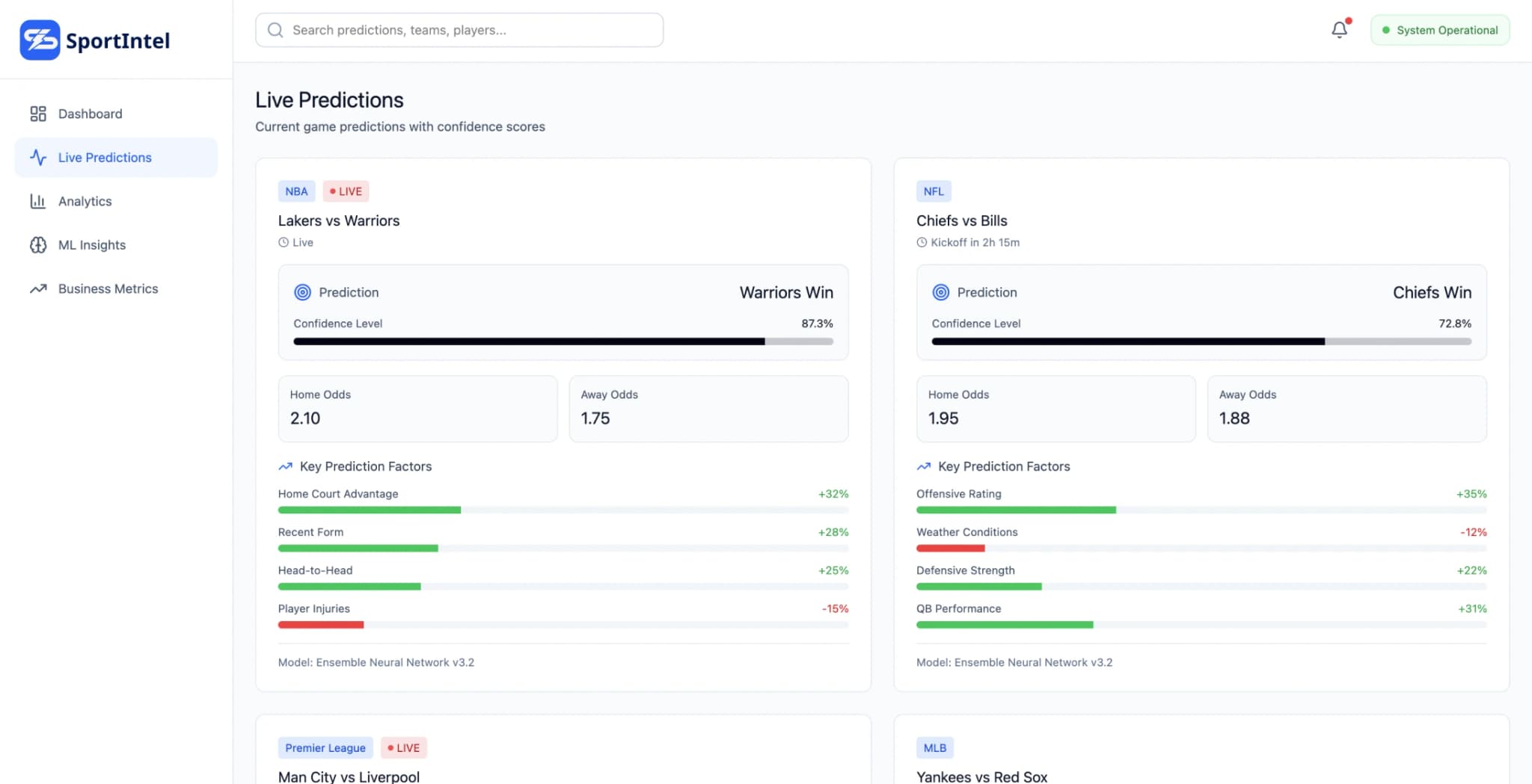 Plateforme de pronostics sportifs : architecture d'analyse en temps réel - Image 2