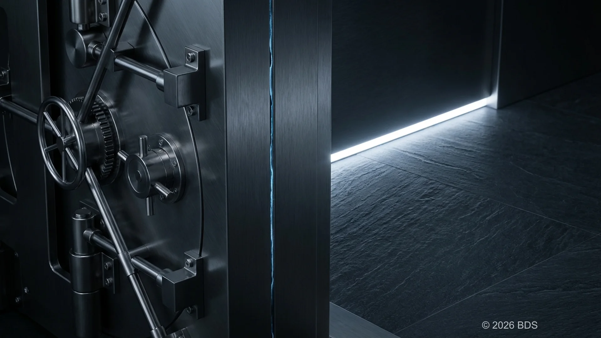 Representação visual do trilema da blockchain mostrando o equilíbrio entre escalabilidade, segurança e descentralização