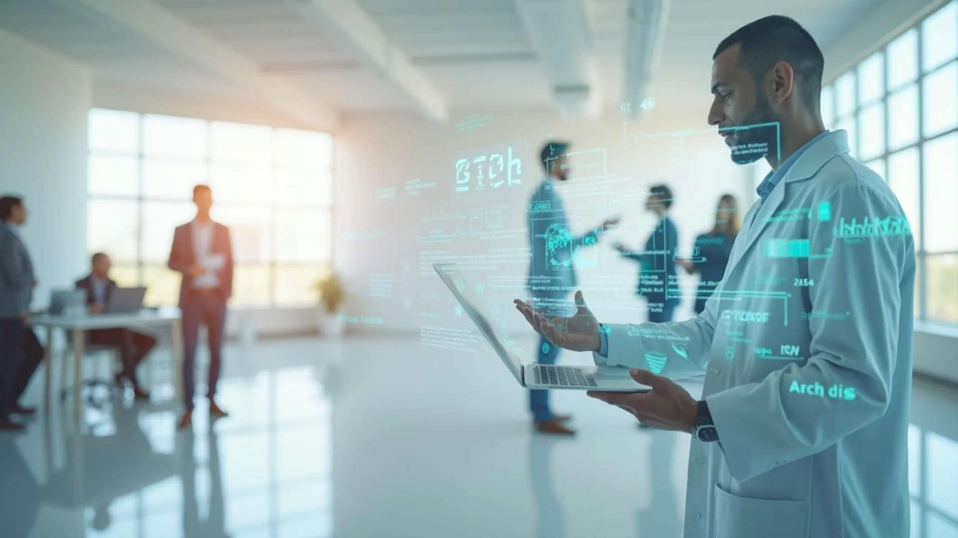 Painel da solução Blockchain ESG mostrando o acompanhamento das emissões de carbono, a transparência da cadeia de abastecimento e a visualização de métricas de sustentabilidade