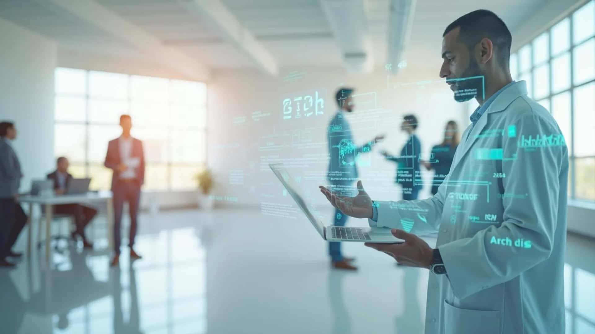 Blockchain ESG lahenduse juhtpaneel, mis näitab süsinikdioksiidi heitkoguste jälgimist, tarneahela läbipaistvust ja jätkusuutlikkuse näitajate visualiseerimist