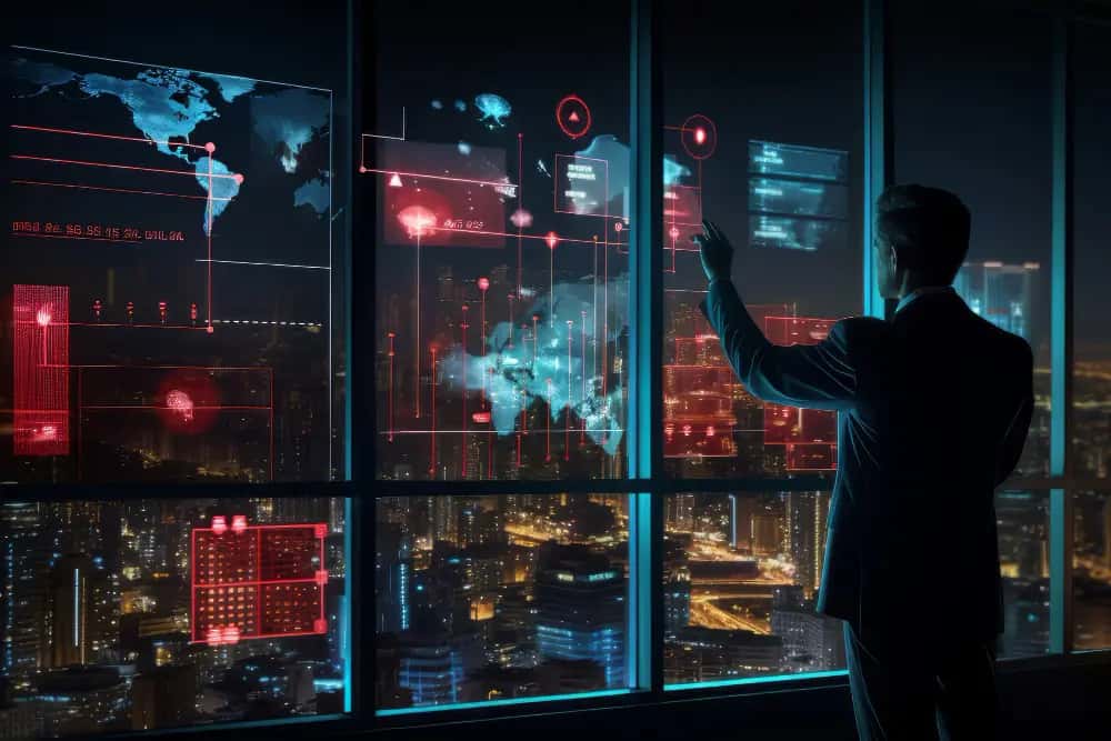 Strategic blockchain deployment showing enterprise ROI metrics and Web3 investment opportunities