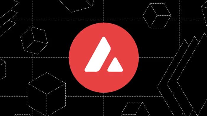 Avalanche blockchain architecture showing interconnected C-Chain, P-Chain, and X-Chain networks with smart contract deployment