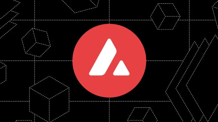 Arquitectura de la cadena de bloques Avalanche que muestra las redes C-Chain, P-Chain y X-Chain interconectadas con implementación de contratos inteligentes.