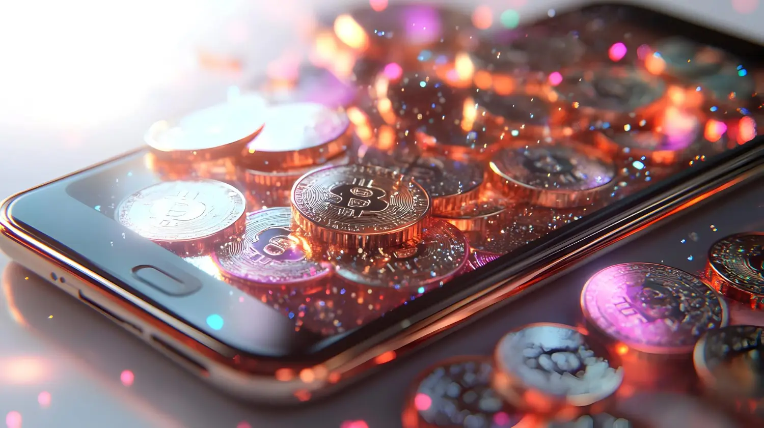 Tableau de bord du portefeuille multidevises affichant Bitcoin, Ethereum, Solana et diverses cryptomonnaies dans une interface unifiée.