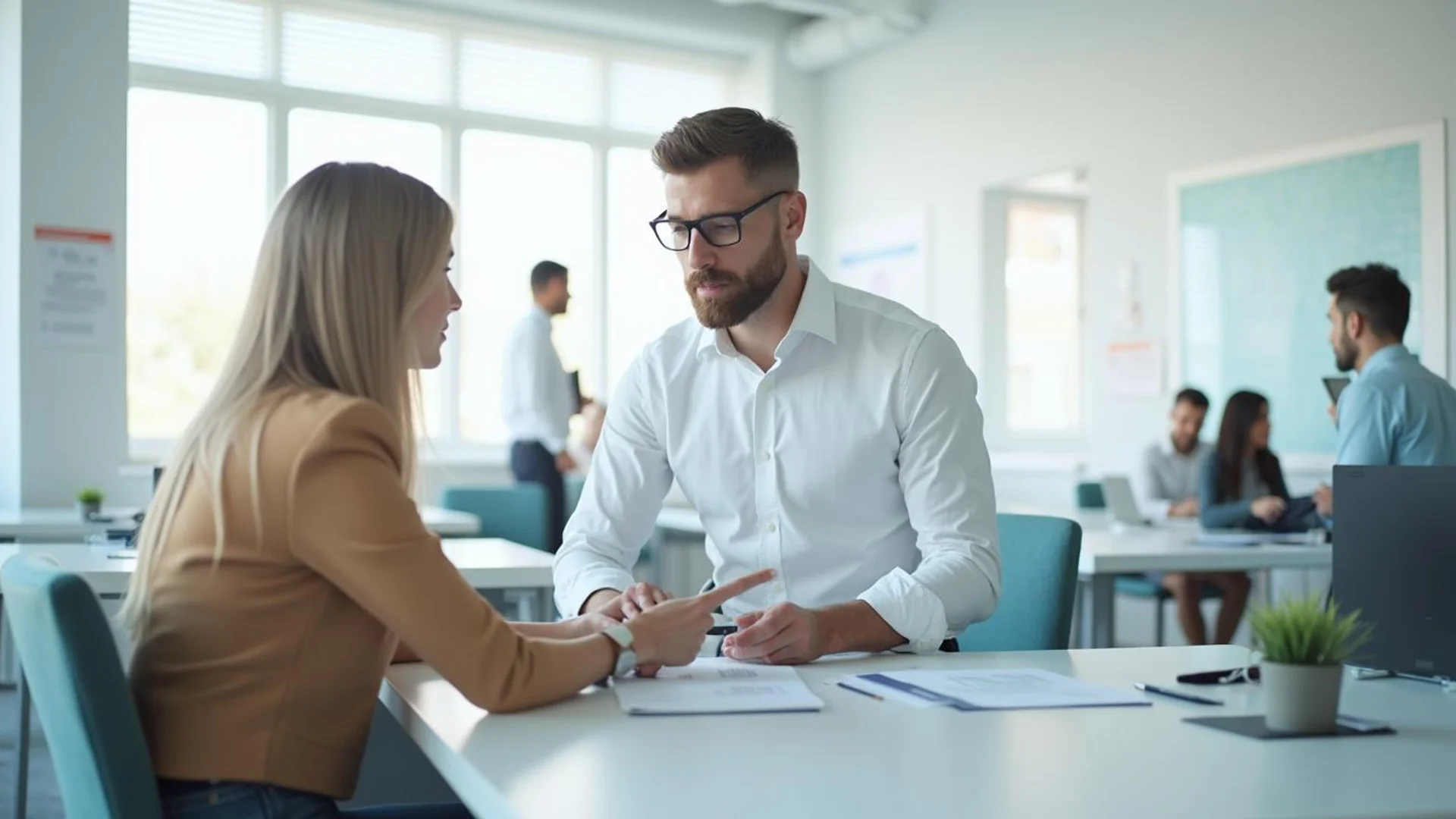 Equipa profissional de desenvolvimento de blockchain que analisa os requisitos do projeto e as especificações técnicas