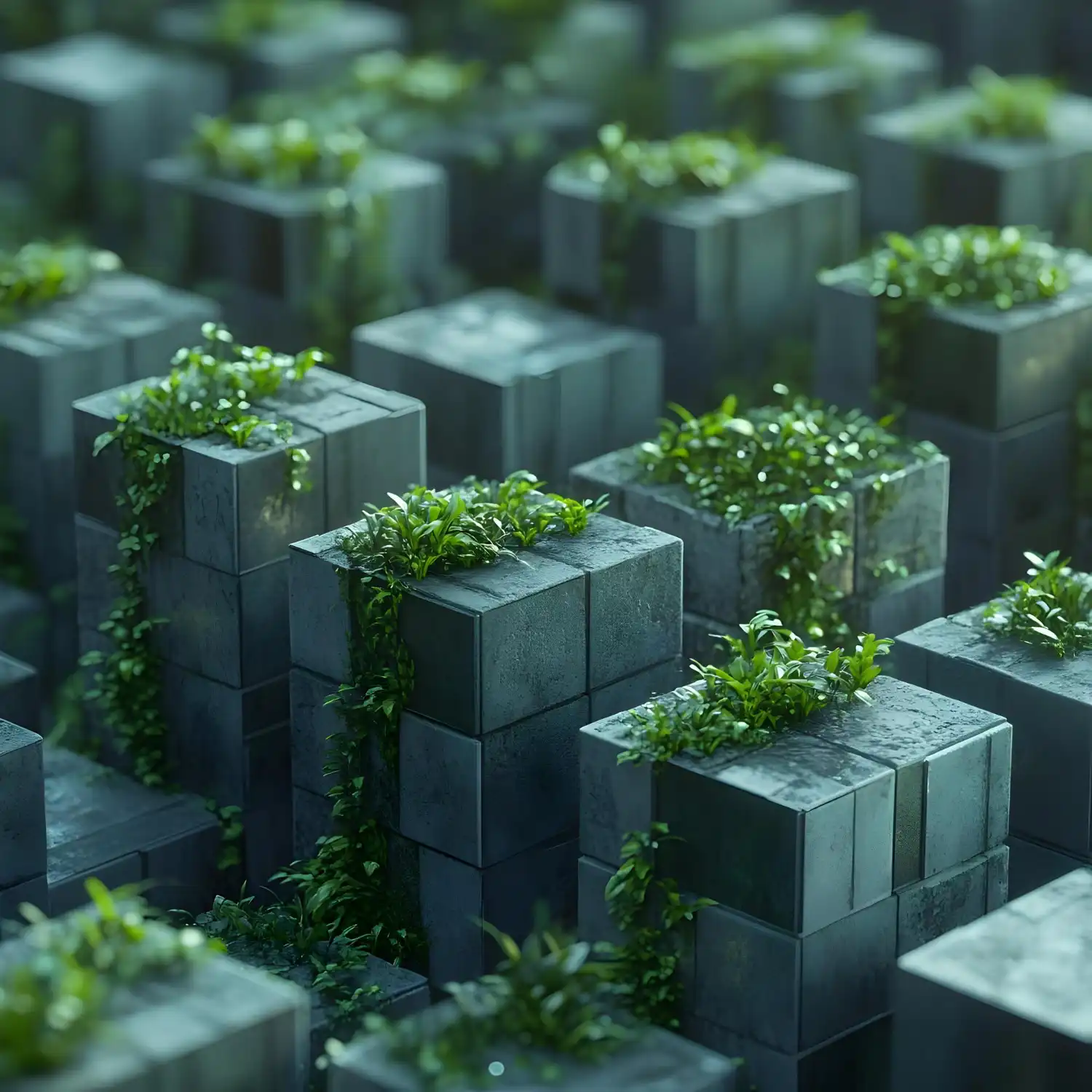 Arquitectura del ecosistema Web3 que muestra redes blockchain interconectadas, protocolos DeFi y aplicaciones descentralizadas.