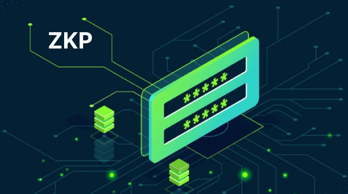 Proceso de verificación criptográfica de prueba de conocimiento cero que muestra una validación segura de los datos sin revelarlos.