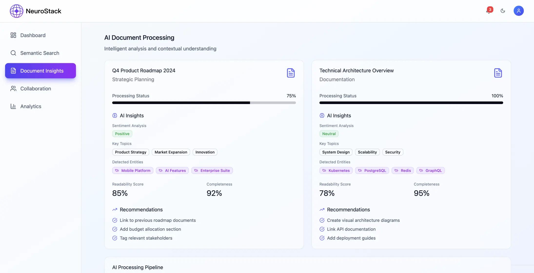 AI-Powered Knowledge Management Platform - Image 3
