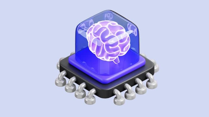 Architettura della piattaforma di gestione delle conoscenze basata sull'intelligenza artificiale che mostra microservizi, elaborazione del linguaggio naturale e sistemi di dati distribuiti