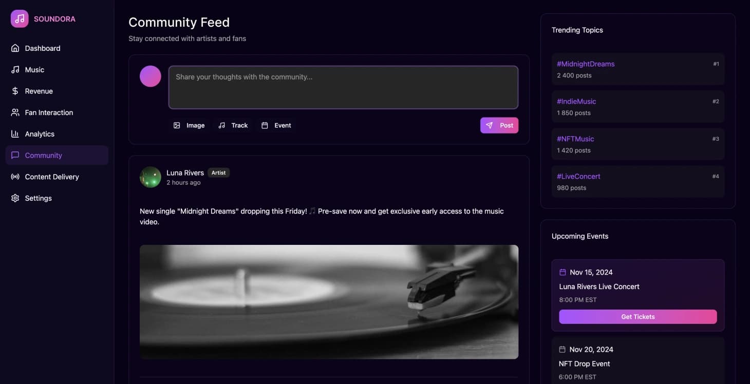 Plataforma musical independiente: transformando los ingresos de los creadores y la participación de los fans - Image 6