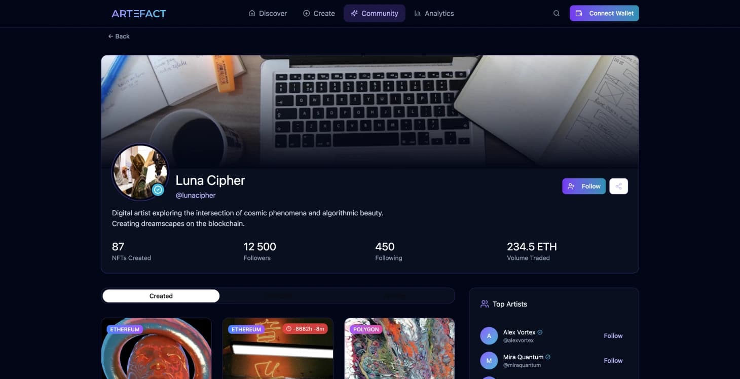 Платформа NFT Marketplace: революция в торговле цифровым искусством - Image 3