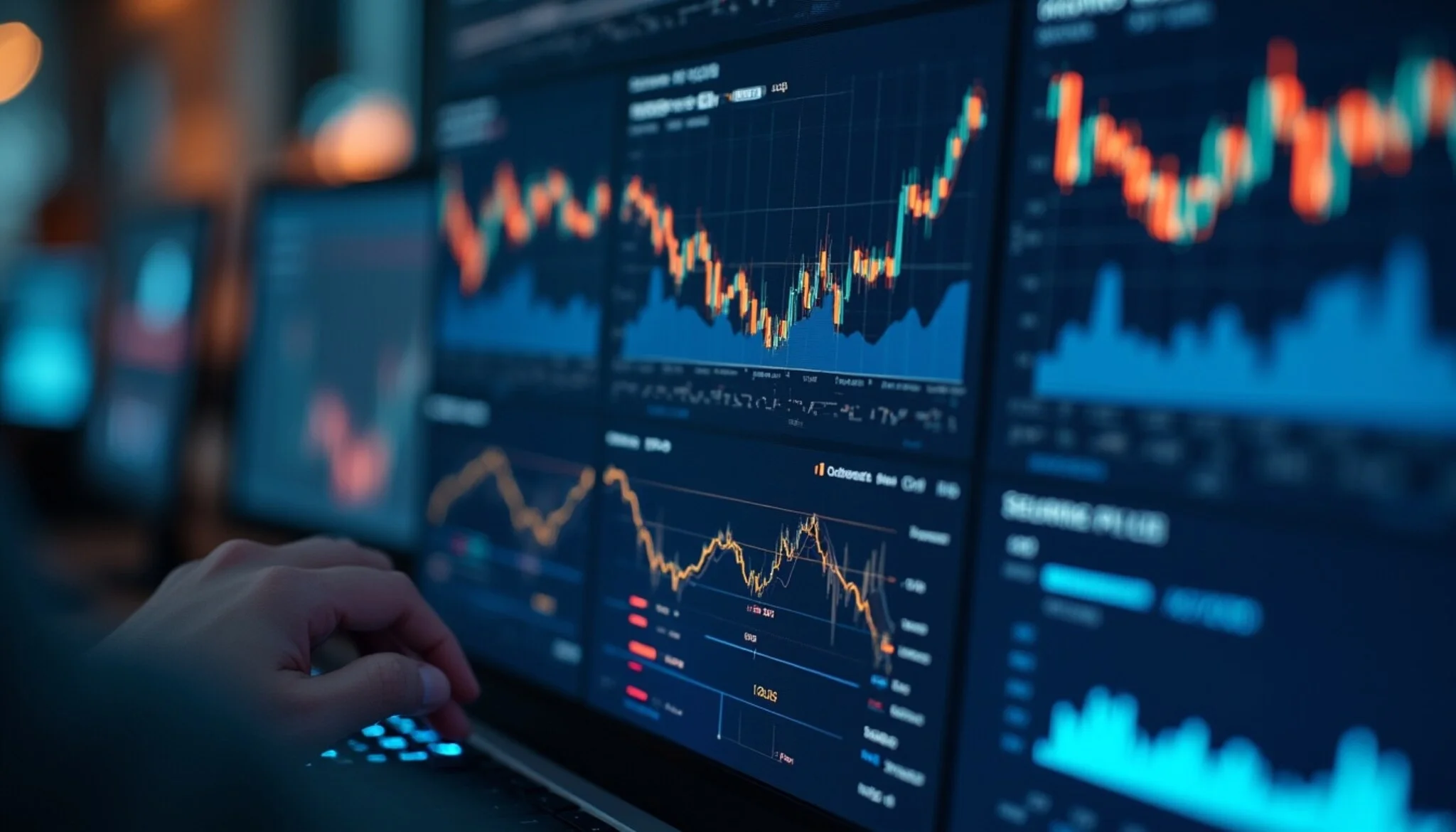 Платформа токенизации ценных бумаг, демонстрирующая торговый интерфейс на основе блокчейна с автоматизацией обеспечения соответствия нормативным требованиям